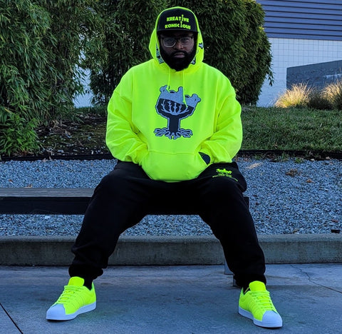Kreative Konscious - Neon Yellow Hoodie