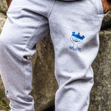 Wolf Grey & Royal Blue Sweatsuit