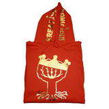 Orange and Gold Hoodie