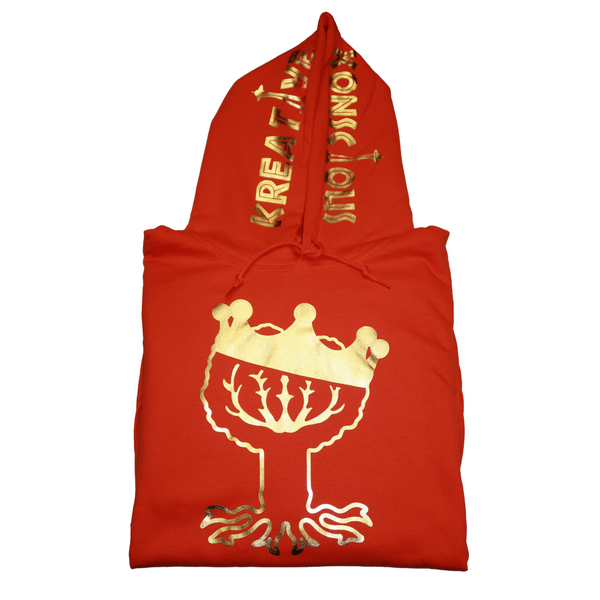 Orange and Gold Hoodie