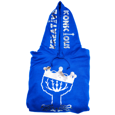 Blue & Silver hoodie