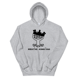 Kreative Konscious Wolf Grey Hoodie (Open Mind)