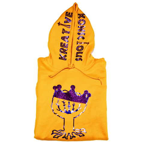 Purple and Gold Hoodie