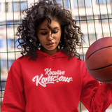 KREATIVE KONSCIOUS - Red & White Hoodie